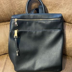 Sole Society black backpack